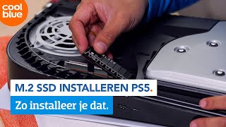 M2 SSD installeren in een PlayStation 5 [upl. by Kee]