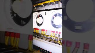 Industrial Control Panel with Relays and Timers love electrical video viralvideo electrician [upl. by Luelle]