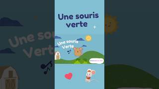 Une souris verte 🐭 comptine 🐭 shortsviral [upl. by Aninad]