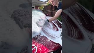 Maintenance Wash on my MX5 satisfying carwashing [upl. by Ariana652]