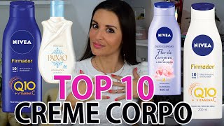 TOP 10 Baratinho e de farmácia CREME PARA CORPO Hidratante Corporal até 25 reais [upl. by Ij]