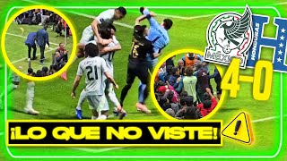 ⚠️ Pleito Afición vs hondureños y Reacción de jugadores a la goleada en el México vs Honduras [upl. by Netram680]