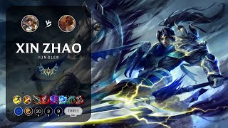 Xin Zhao Jungle vs Taliyah  EUW Challenger Patch 144 [upl. by Senhauser]