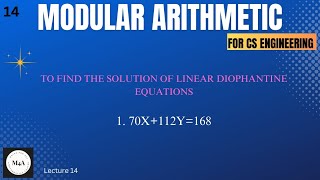 General Solution of Diophantine Equation Example  Modular Arithmetic  Dr Sujata T [upl. by Thetisa]