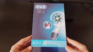 OralB Pro 2 2700 Unboxing [upl. by Eugilegna]