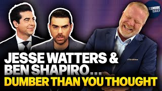 Jesse Watters amp Ben Shapiro Giggle Like Idiots About Kamala Harris MANUFACTURED ENTHUSIASM [upl. by Primrose]