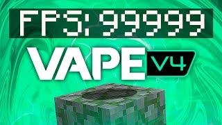 PROBANDO EL NUEVO VAPE v4 PEGO DESDE 5 BLOQUES y EL NUEVO HUZUNI CLIENT AUMENTA FPS EN MINECRAFT [upl. by Yrolg]