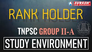 TNPSC  GROUPIIA  RANK HOLDER STUDY ENVIRONMENT  Suresh IAS Academy [upl. by Cross]