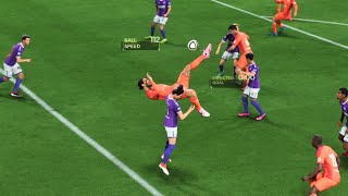 FC 25 Virgil van Dijk bicycle kick goal [upl. by Ecinhoj]