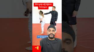 Hair grip self defence techniques youtubeshorts trendingshorts [upl. by Lorrie]