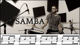 Samba Drum Lesson [upl. by Leesa]