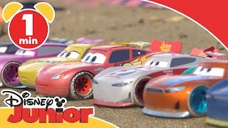 Bilar  Daredevil Garage Utmanar stranden  Disney Junior Sverige [upl. by Ainafets]