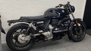 BMW K100 Cafe Build Teardown [upl. by Irehs]