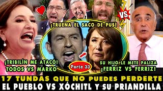 ¡SACO DE PUS ESTALLA VS EL P3NDEJ0 TOP 17 PALIZAS VS XÓCHITL GÁLVEZ 33 ¡FERRIZ JR VS FERRIZ SR [upl. by Alehtse]