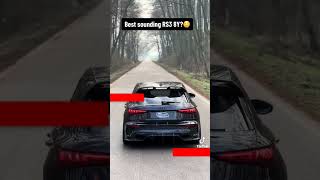 Audi rs3 sound tiktok viralvideo [upl. by Elleinahc]