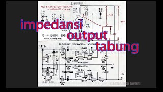 Impedansi preamp tabung 6J1 [upl. by Korwun]