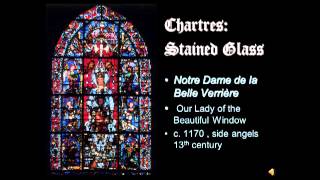 Chartres Cathedral Stained Glass [upl. by Eulau]