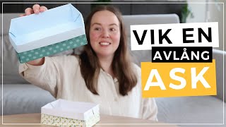 VIK EN ASK  avlång låda [upl. by Thanh]