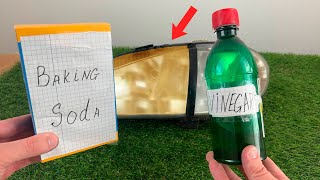 Mix BAKING SODA and VINEGAR  You Will Be Amazed at the Result [upl. by Nuawad]