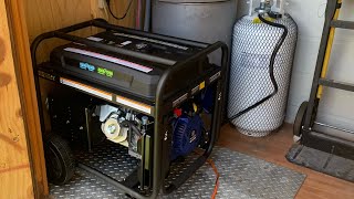 Westinghouse 12500 Watts Generator Set Up ReviewsWith No Soft Start [upl. by Harlow]