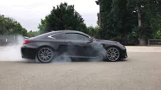 LEXUS RCF BURNOUT [upl. by Zurheide]