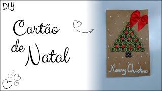 Cartão de Natal  DIY Faça você mesmo [upl. by Arnold]