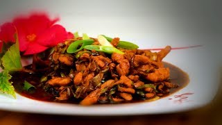 Chinese Hoisin Chicken StirFry Chinese Style Cooking Recipe [upl. by Adnohs825]