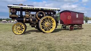 Fowler quotGirliequot parading at Rempstone Steam Rally 2024 [upl. by Shermy]