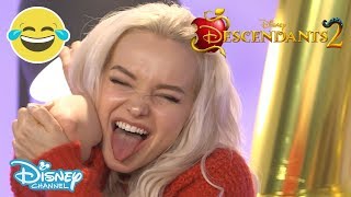 Descendants 2  Dove Cameron amp Thomas Doherty Live Stream Highlights 😂  Official Disney Channel UK [upl. by Azile816]