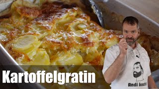 Kartoffelgratin  die perfekte Beilage [upl. by Iroc]