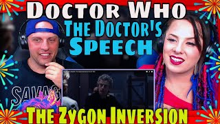 The Doctors Speech  The Zygon Inversion  Doctor Who  THE WOLF HUNTERZ REACTIONS [upl. by Pich]