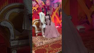 Sajan ji wedding sangeetentry dance bridemaidsdance bride bridegroomdance indianwedding fun [upl. by Annyrb]