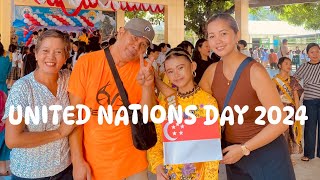 UNITED NATIONS DAY 2024  Summer as MsSingapore [upl. by Secnarf]