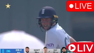 PAKISTAN VS ENGLAND 1st test Day 3 live today match live test [upl. by Benedikt]