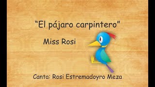 El pájaro carpintero  Miss Rosi [upl. by Hackathorn]