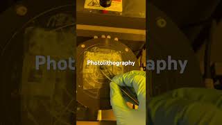 Photolithography  Nano device fabrication  youtubeshorts [upl. by Breban]