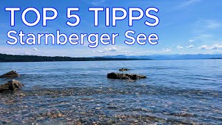 TOP 5  Starnberger See  4K  Bayern  Ausflugstipps [upl. by Annaeg265]