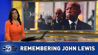 Washingtonians react to the death of Civil Rights icon and Congressman John Lewis [upl. by Alonzo]