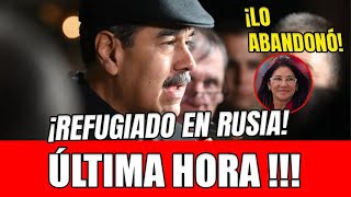 YA SUCEDIÓ NICOLAS MADURO SE FUGA A RUSIA desde VENEZUELA SU MUJER LO ABANDONÓ [upl. by Mas889]