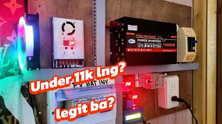 Price cost amp function ng 24v solar setup na kaya ang 05hp window type noninverter aircon [upl. by Chloras408]