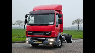 Kleyn Trucks  DAF LF 45160 2008 266634 km [upl. by Dnallor418]