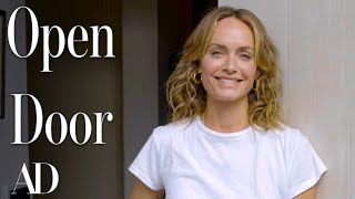 Inside Amber Valletta’s Peaceful LA Sanctuary  Open Door  Architectural Digest [upl. by Hafirahs]