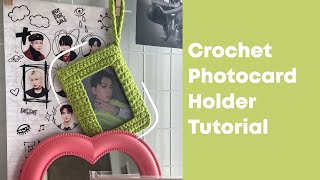 Crochet Photocard Holder [upl. by Iruy416]