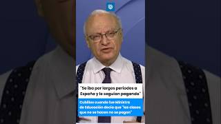 Cubillos cuando fue Ministra de Educación decía que quotlas clases que no se hacen no se paganquot [upl. by Irreg]