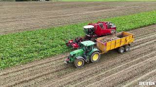 Agrifac LightTraxx  Digging sugarbeets [upl. by Alda]