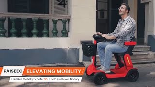 Introducing the Paiseec Mobility Scooter S3 [upl. by Ybor]