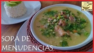 SOPA DE MENUDENCIAS  RECETAS COLOMBIANAS [upl. by Cornell]