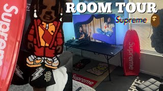 MY INSANE hypebeast room tour 2024 ADDICTED TO SUPREME [upl. by Onailime59]