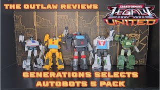 The Outlaw Reviews Transformers Generations Selects Autobots United 5 pack [upl. by Eatton930]