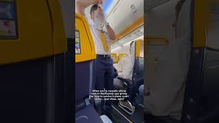 This Ryanair attendant had no idea I was scared [upl. by Eiclehc]